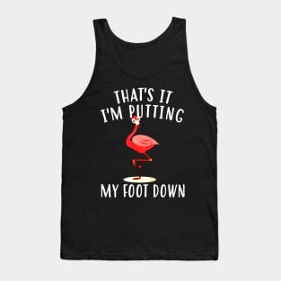 Funny Flamingo Tank Top